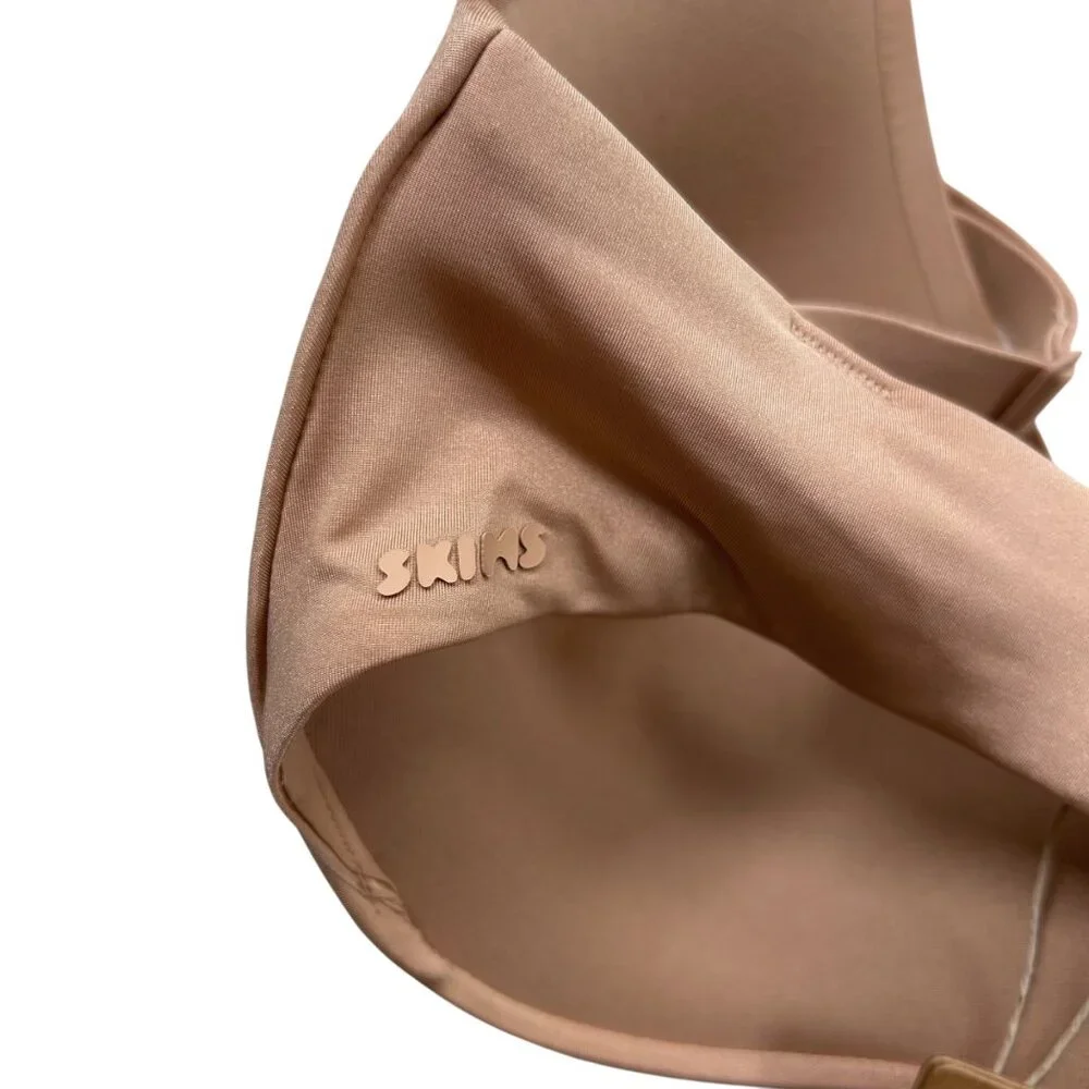 SKIMS 32DDD Wireless Form Push Up Bra Clay T-Shirt Minimalist Comfort - Picture 4 of 7